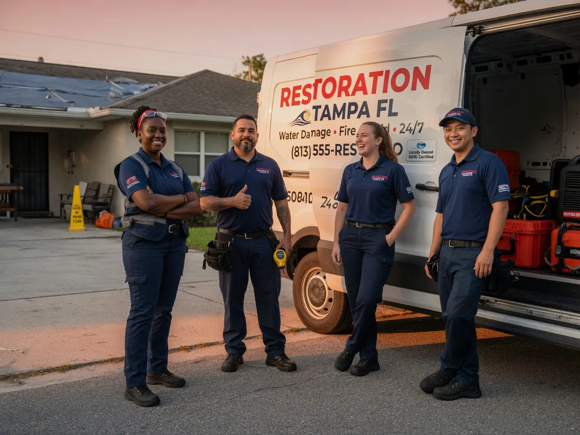 Water Damage Restoration company in Fort Towson, OK